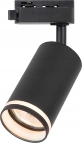 Pipe Ring Track lámpatest fekete 1xGU10
