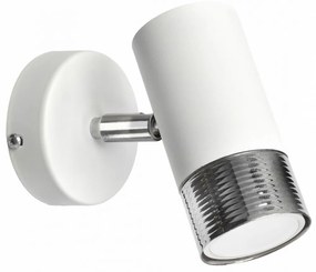 Milagro DANI fehér / ezüst fali lámpa (MLP6225) 1xGU10