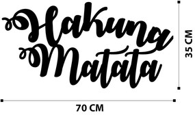 Fém fali dekoráció, Hakuna Matata