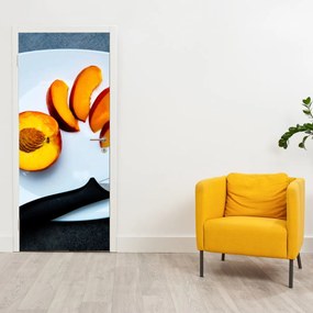 Fotótapéta ajtóra - Őszibarack (95x205cm)