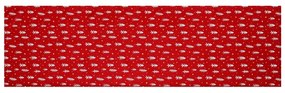 Karácsonyi futószőnyeg Fenyőfák 40 x 150 cm, piros