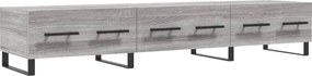 vidaXL szürke sonoma színű szerelt fa TV-szekrény 150x36x50 cm