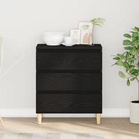 Fekete tölgy kis szekrény 60x35x70 cm Műanyag