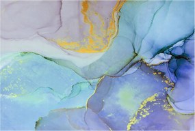 Fotótapéta Flizelin Hálószoba Nappali Akvarell formák 104x70 Ragasztó