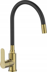 Invena Konyhai Csaptelep Xanti Plus, Szálcsiszolt Arany