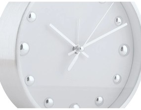 Karlsson 5970WH design asztali óra/ébresztőórafehér, átmérő:  16 cm