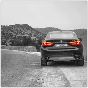 Poszter 70x70 Bmw fekete X6