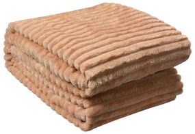 Téli vastag takaró bézs 180x200 cm