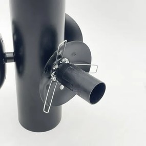 Mennyezeti lámpatest SFERIO 3xE14/5W/230V fekete/füstfekete