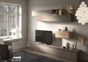 Infinity 2.0 7 elemes szett szürkésbarna / Cadiz tölgy / bézs