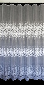 Mg Függöny jacquard 615/24 Fehér 250cm Minőség 0,5m