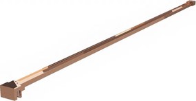 Mexen egyszerű tartó zuhanyfalhoz 6-8 mm, rózsa arany - 800-01-60