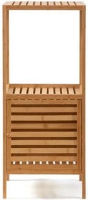 Natúr színű bambusz fürdőszobai polcos állvány 35x80 cm Auren – Bonami Essentials