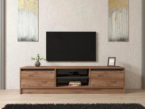 TV asztal/szekrény Netibo (atlanti fenyő + antracit) . Akció -21%. 1095441