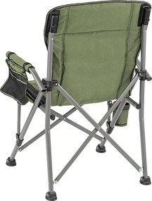 Leziter Comfort Plus karfás horgász szék pohártartóval zöld