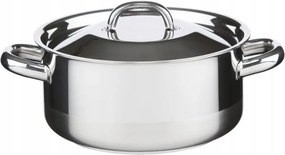 Klasszikus lábas fém fedővel, átmérője 18 cm, űrtartalma 2,0 l