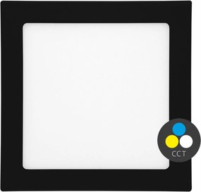 Ecolite Smd panel 22,5x22,5cm, 18W, Cct, IP44, 1550lm LED-WSQ-CCT/18W/CR