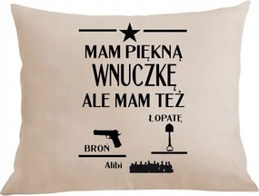 Párna párnahuzat Nagypapa Unoka Nagypapa napja Ajándék