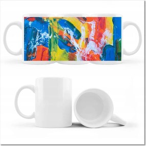 Nyomott mintás bögre Absztrakt Sas