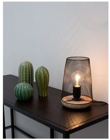 Nova Luce MARCO asztali lámpa, fekete, E27 foglalattal, max. 1x40W, 9014066