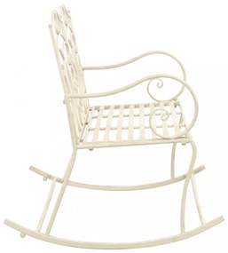 fehér antik vas kerti pad 104 cm