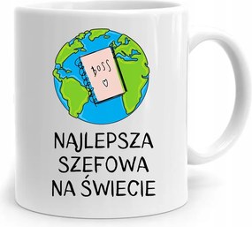 Ajándék Bögre A Főnöknek A Világ Legjobbja fényképes nyomattal