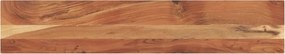 vidaXL tömör akácfa téglalap alakú asztallap 160x40x2,5 cm