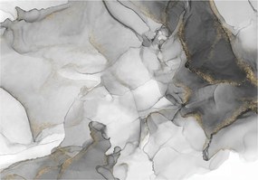 Fotótapéta Márvány Absztrakt Kő Szürke Tapéta Hálószoba Nappali 368x254