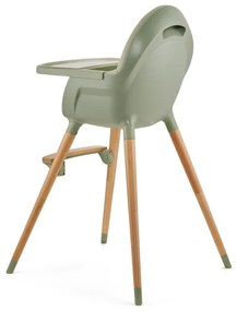 KINDERKRAFT FINI2 2 az 1-ben etetőszék bükk/zöld