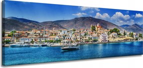 Vászonkép Építészet Görögország 150X50 cm