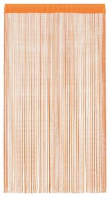 2 db narancssárga zsinórfüggöny 100 x 250 cm