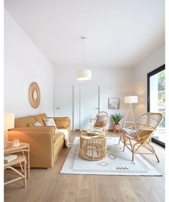 Mustársárga kinyitható kanapé 210 cm Tanit – Kave Home