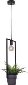 KAJA K-4038 ESTERA Fekete Színű Függeszték 1xE27 15W IP20