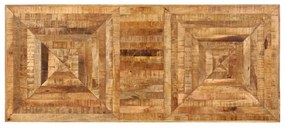 tömör mangófa íróasztal 118 x 50 x 75 cm