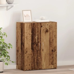 Irodai Szekrény Régi Fa 60 x 32 x 77.5 cm - Mérnöki Fa