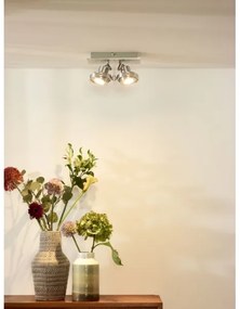 Lucide 17906/10/12 - LED Spotlámpa LANDA 2xGU10/4,5W/230V króm