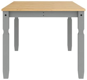 Corona szürke tömör fenyőfa ebédlőasztal 180 x 90 x 75 cm