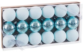 Karácsonyfadísz készlet 18 db-os ø 6 cm – Casa Selección