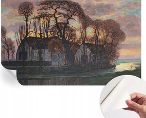 Modern öntapadós fotótapéta falra Esti tájkép 416x254 cm