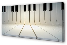 Canvas képek zongora billentyűk 100x50 cm
