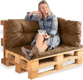 EMI kerti raklap párna szett 3db barna