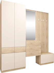 Akasztó, sonoma tölgy/kasmír, VERTIO WIE67