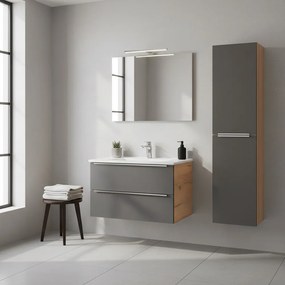 Vario Trim 35 függesztett oldal szekrény tölgy-antracit