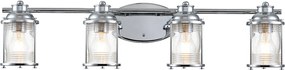 Quintiesse ASHLAND BAY QN-ASHLANDBAY4-PC-BATH Fali lámpa 4x60W/E27 IP44