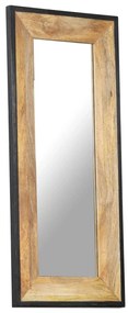 tömör mangófa tükör 110 x 50 cm
