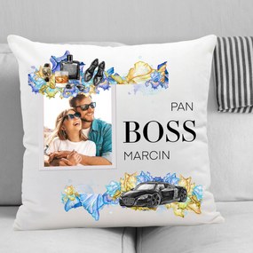 Ajándék Díszpárna Fiúk, Pasik,férfiak Napjára