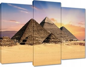 Vászonkép 90x70 Egyiptomi piramisok