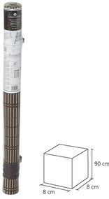 Sötétbarna bambusz roló 90x180 cm Natural Life – Casa Selección