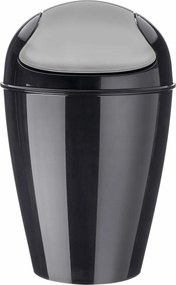 Koziol DEL S Kozmetikai szemeteskosár, 5 l,černá