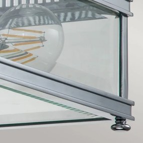 Elstead HOLBORN-F-PC - kültéri lámpatest HOLBORN 2xE27/60W/230V IP44 fényes króm